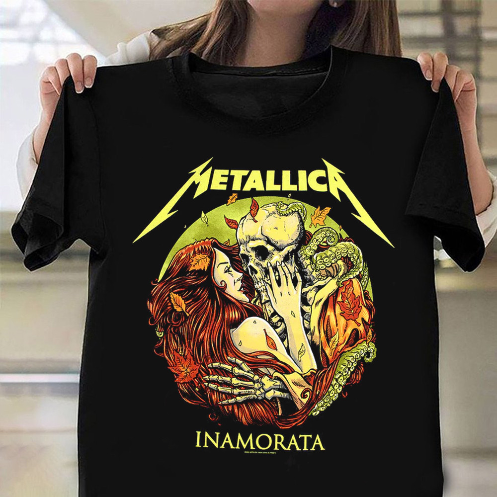 Metallica Shirtkull Inamorata T-Shirt For Boyfriend Oregontrailrvpk Shirt