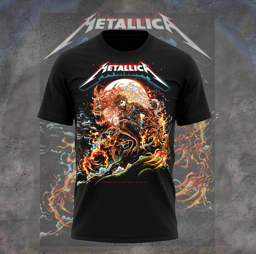 Metallica's M72 World Tour 2025 T-Shirt For Someone Who Loves Music Oregontrailrvpk Shirt