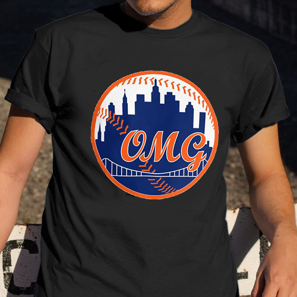 Mets T-Shirt Omg New York NY Baseball NLCS OMG Mets Shirts Oregontrailrvpk Shirt