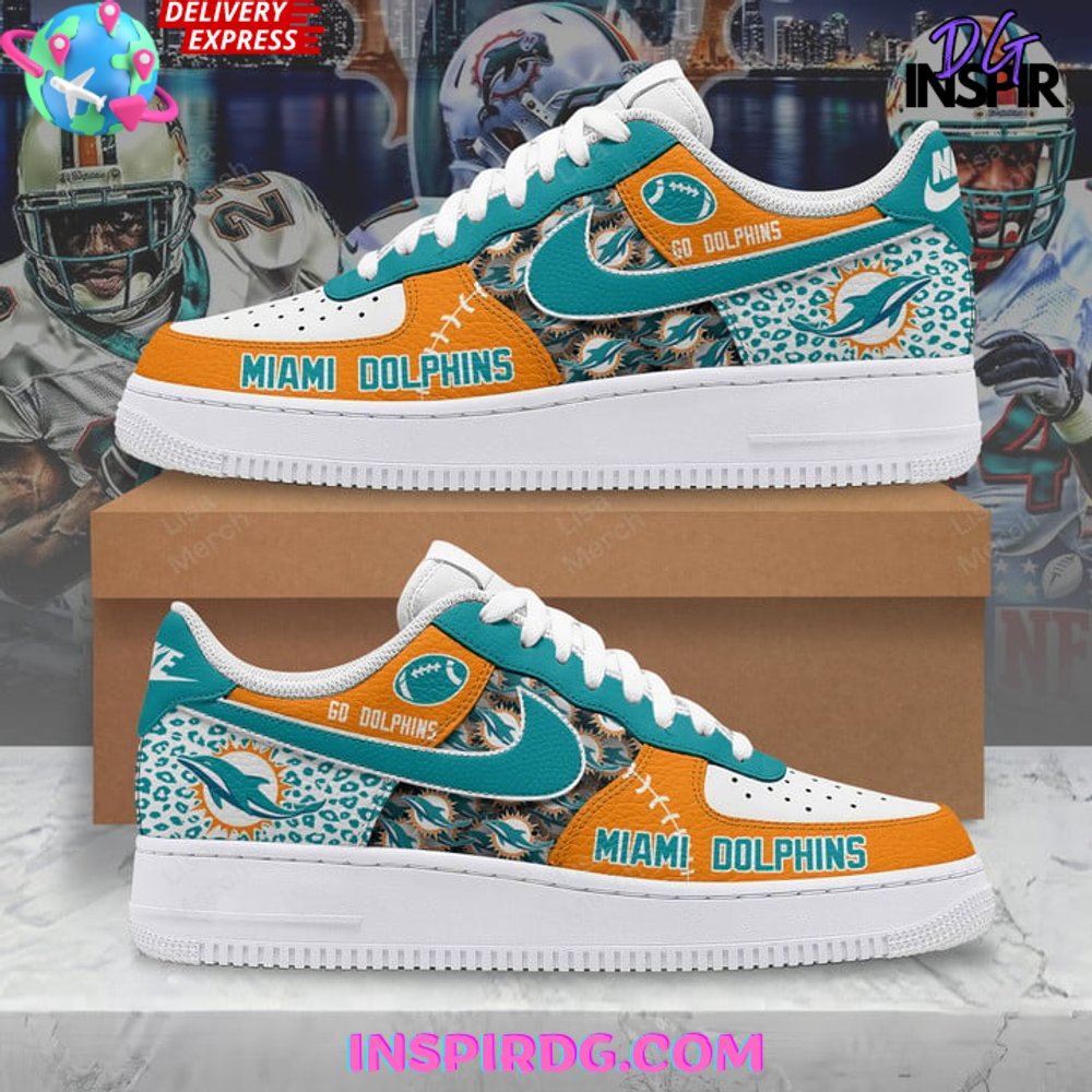 Miami Dolphins Go Dolphins Air Force 1