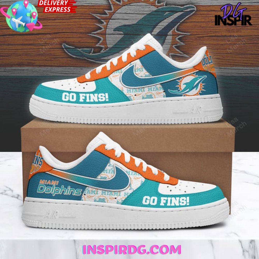 Miami Dolphins Go Fins Air Force 1