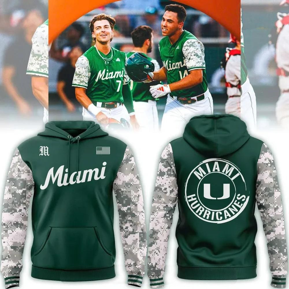 Miami Hurricanes 2025 Armed Forces Day Special Hoodie Presents For Football Fans