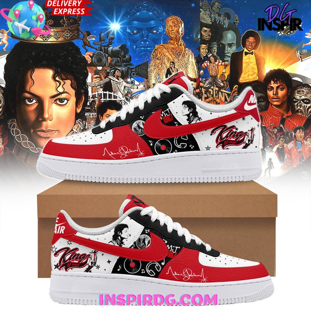 Michael Jackson King Of Pop Limited Edition Air Force 1