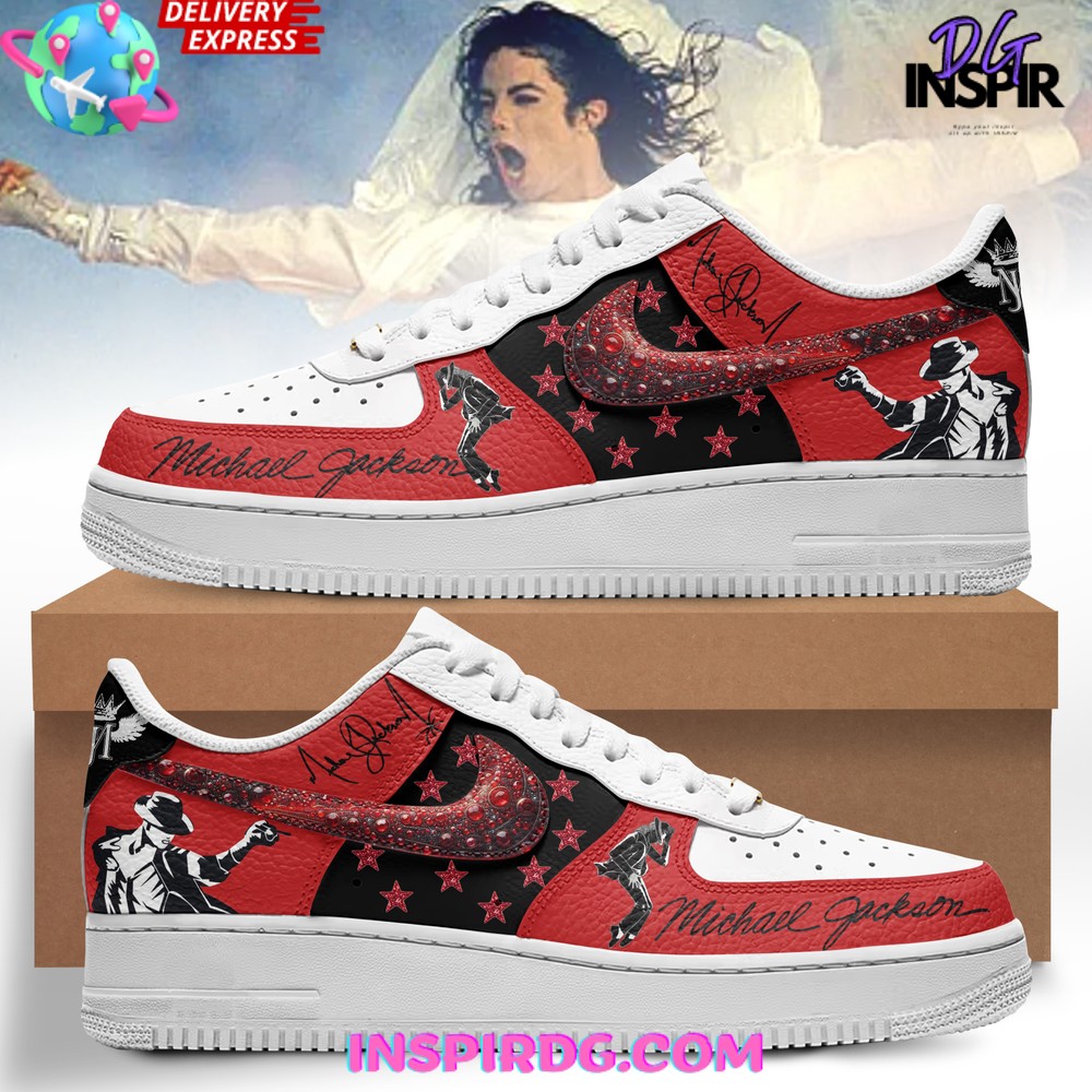 Michael Jackson x King Of Pop Limited Edition Air Force 1