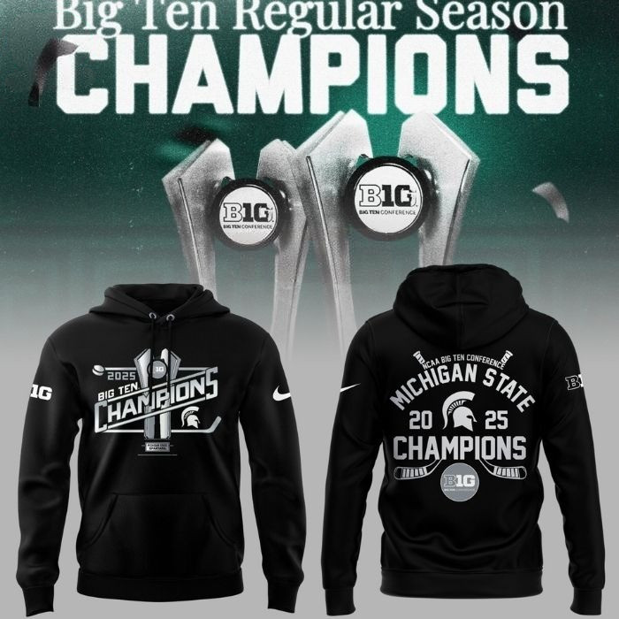 Michigan State Spartans BIG10 Championship Hoodie