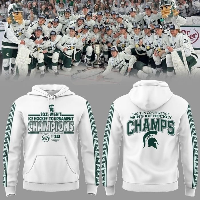 Michigan State Spartans BIG10 Championship Hoodie Gift For Basketball Lover