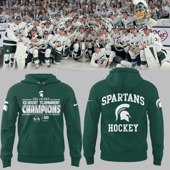 Michigan State Spartans BIG10 Championship Hoodie Gift Ideas For Basketball Lovers