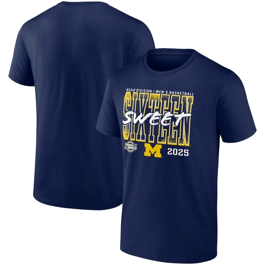 Michigan Wolverines 2025 NCAA Men's Basketball Tournament March Madness Sweet T-Shirt Lovers Oregontrailrvpk Shirt