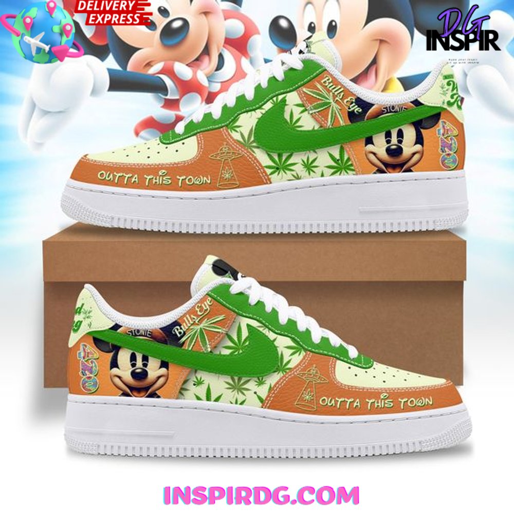 Mickey Weed King 420 Air Force 1 Shoes