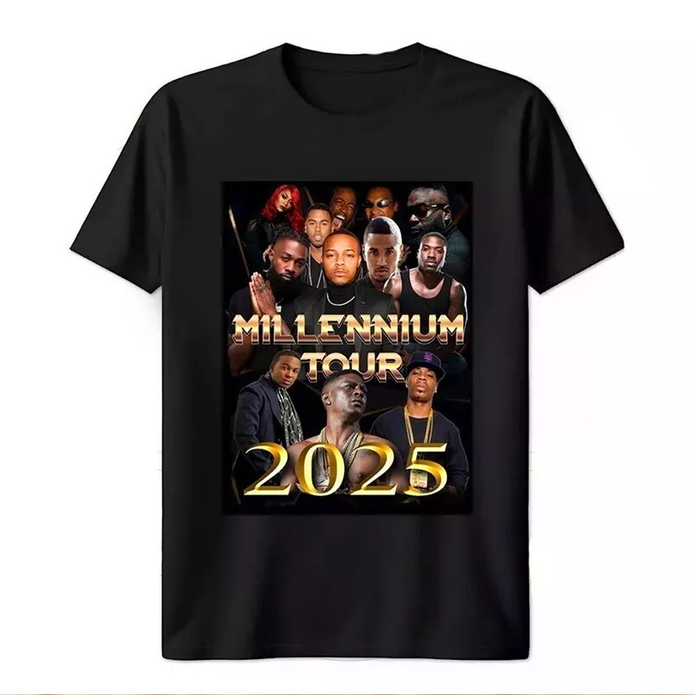 Millennium Tour 2025 Shirt Gift Ideas For Music Lovers Oregontrailrvpk Shirt