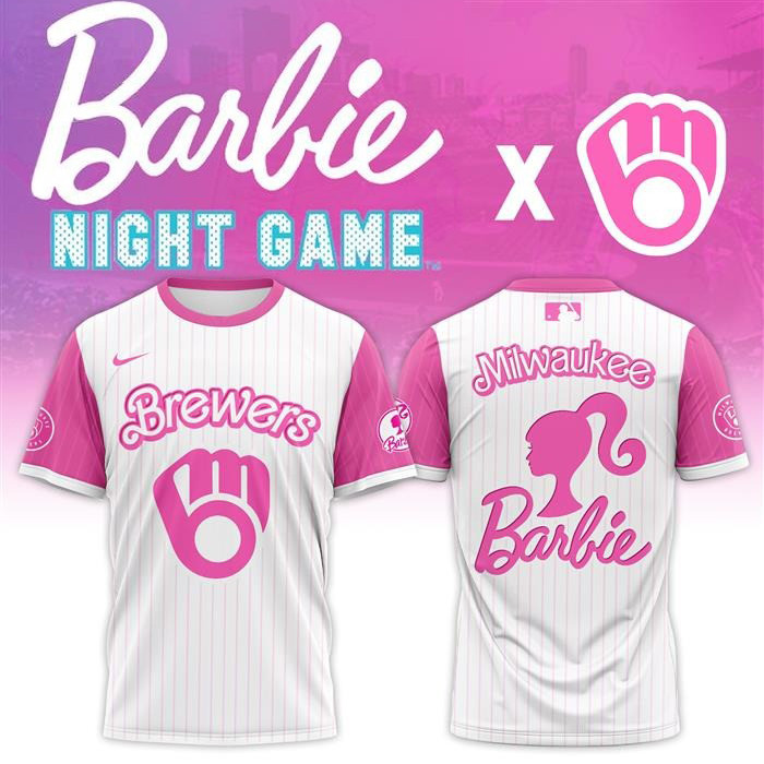 Milwaukee Brewers Barbie T-Shirt Best Gifts For Basketball Lovers Oregontrailrvpk Shirt