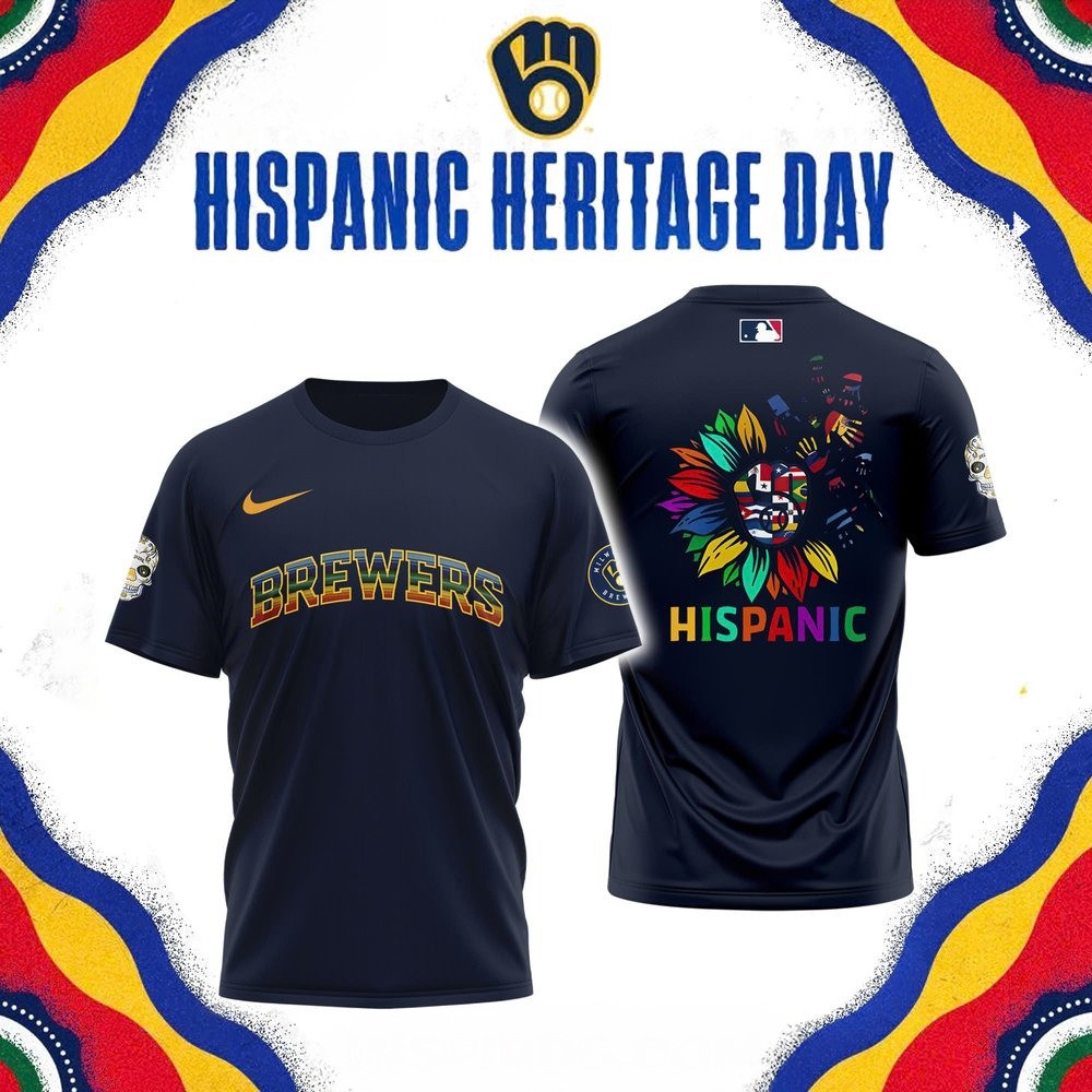 Milwaukee Brewers Hispanic Heritage Day Special T-Shirt Best Oregontrailrvpk Shirt