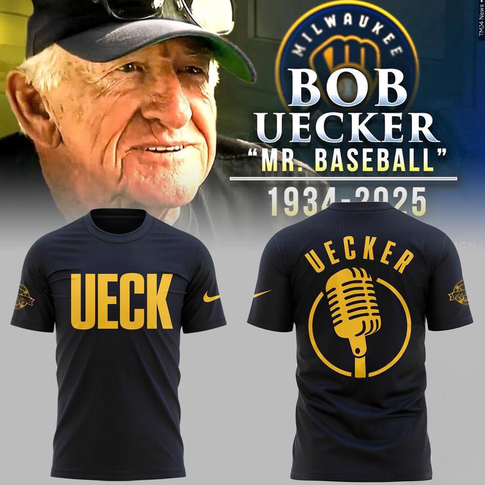 Milwaukee Brewers Remembering Bob Uecker Mr. Baseball Shirt Baseball Team Gift Ideas Oregontrailrvpk Shirt