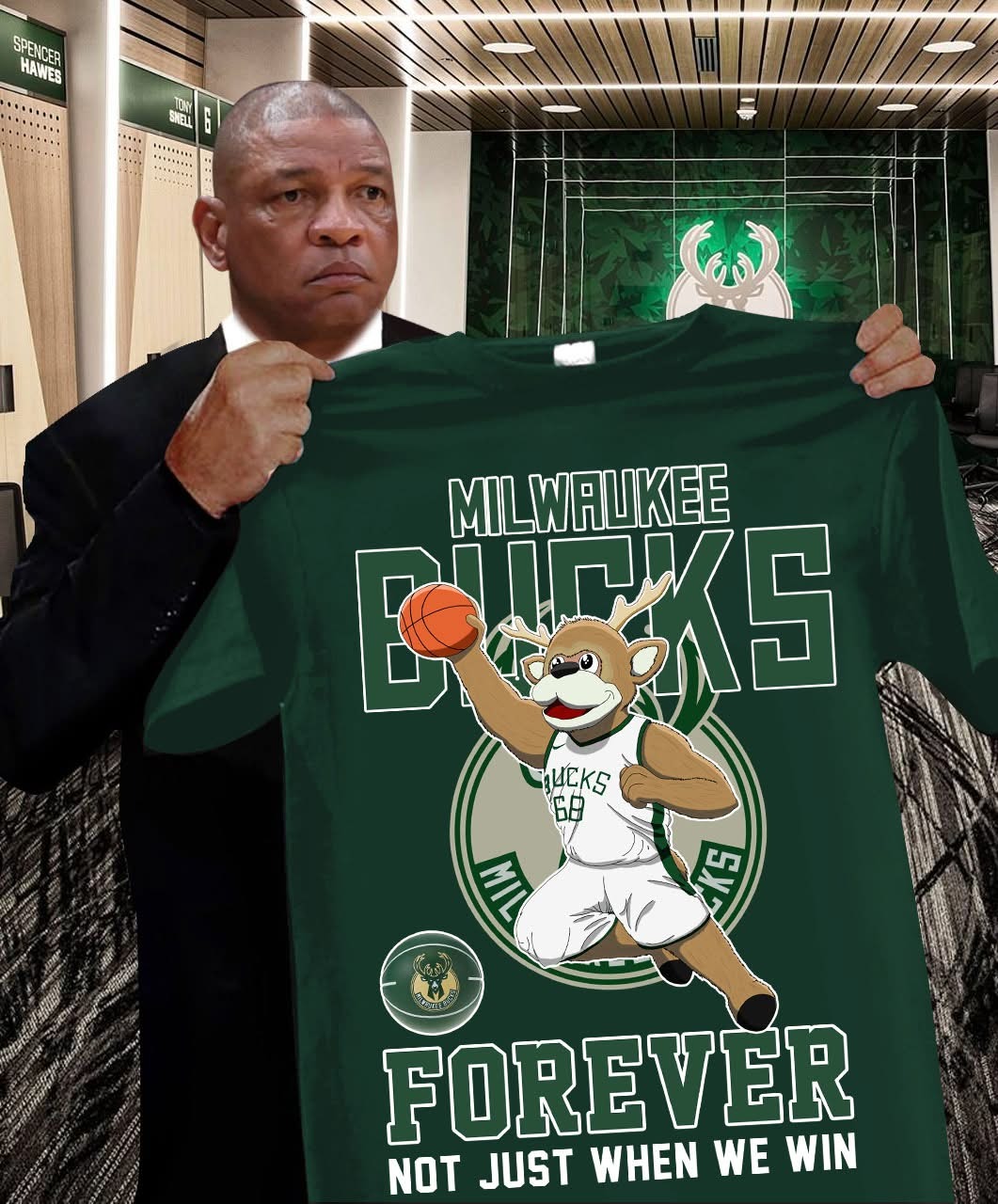 Milwaukee Bucks Basketball Team Forever Not Just When We Win T-Shirt Oregontrailrvpk Shirt