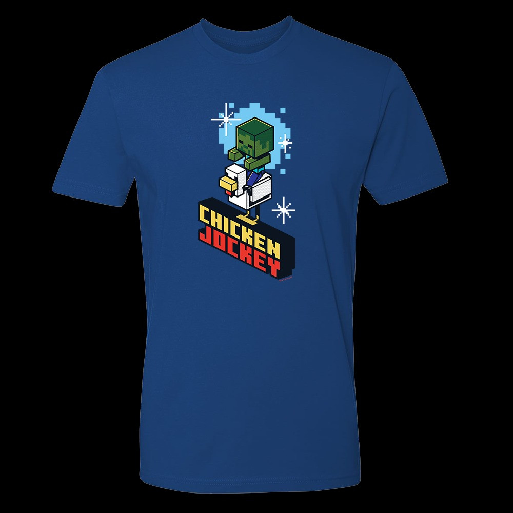 Minecraft Jolly Mobs Chicken Jockey T-Shirt Gift For Minecraft Fans Oregontrailrvpk Shirt