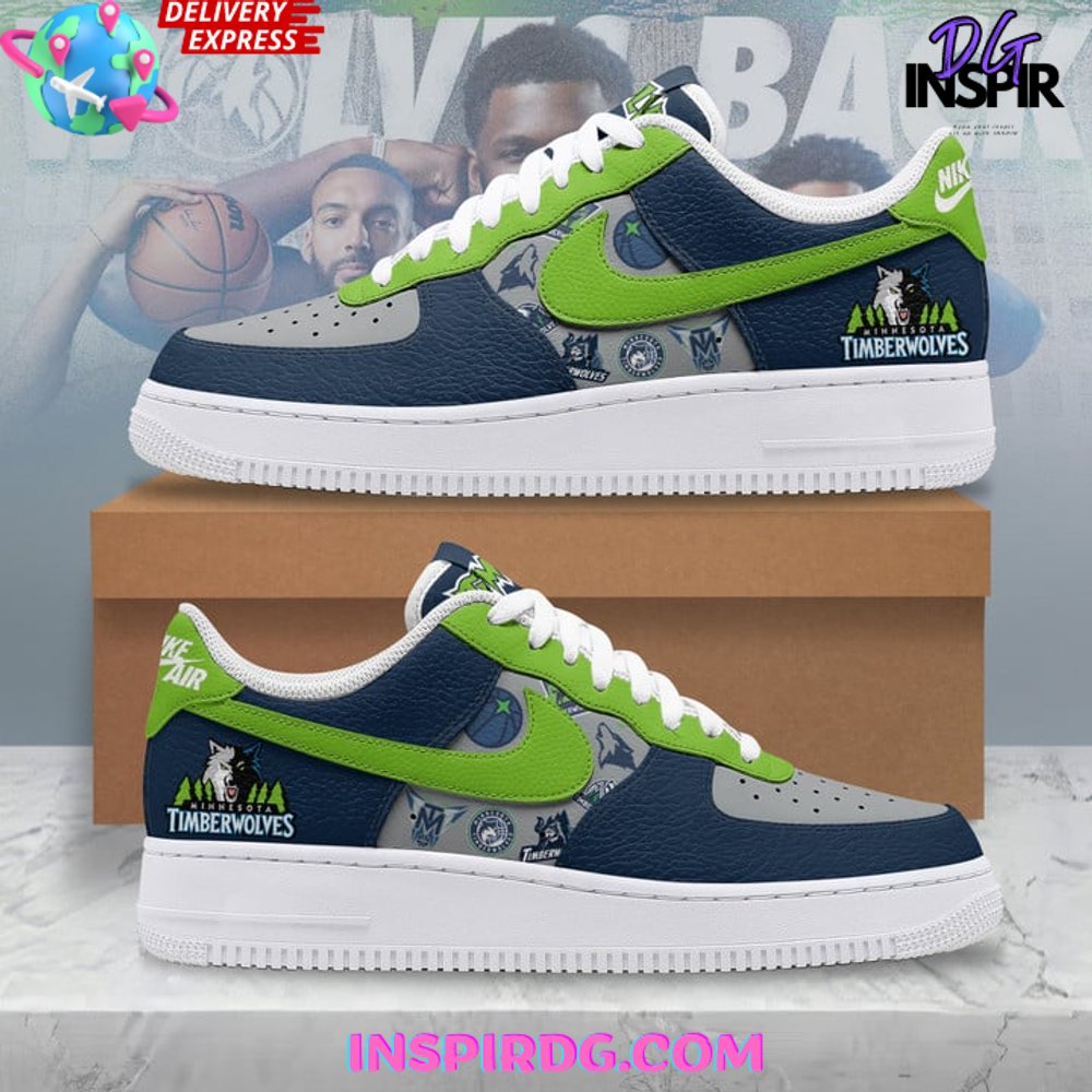 Minnesota Timberwolves Collab Limited Edition Air Force 1