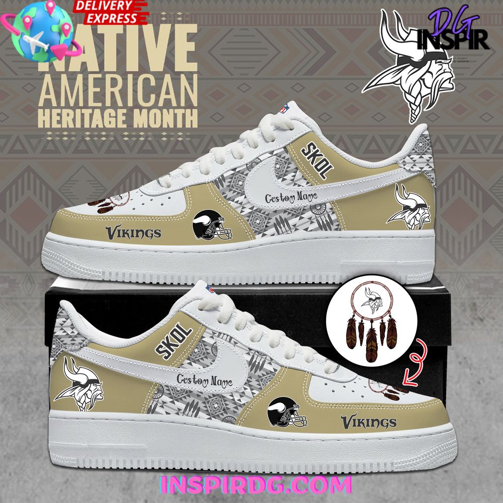 Minnesota Vikings Native American Heritage Air Force 1