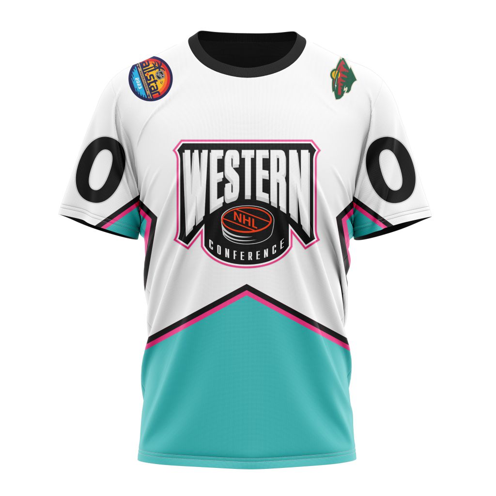 Minnesota Wild All-Star Western Conference 2023 Personalized Name And Number T-Shirt Oregontrailrvpk Shirt