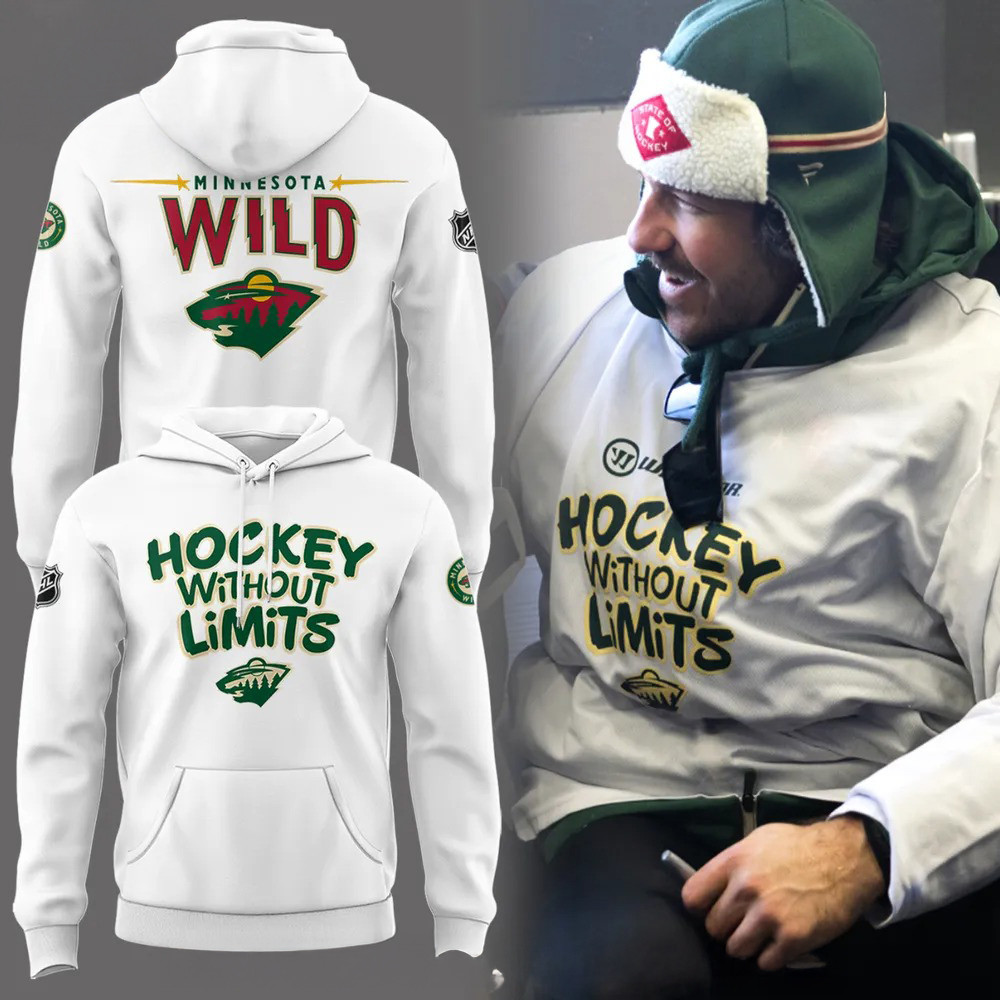 Minnesota Wild Hockey Without Limits Special New Hoodie Gifts For Ice Hockey Fans