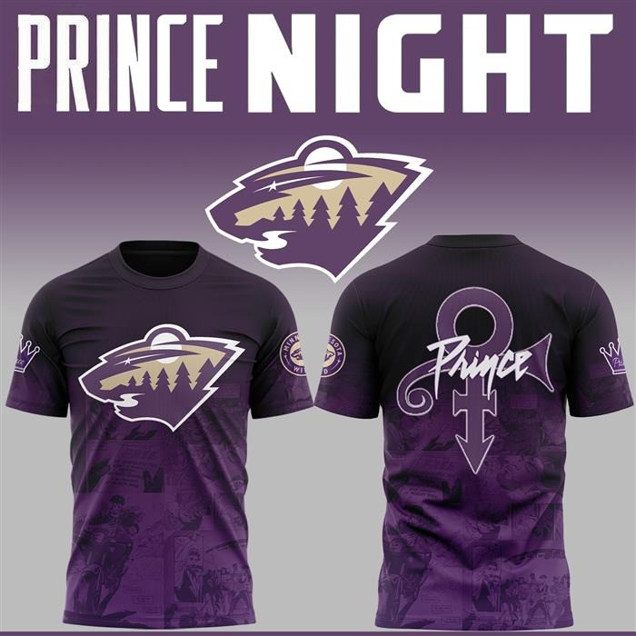 Minnesota Wild Prince Night T-Shirt Best Gifts For Hockey Fans Oregontrailrvpk Shirt