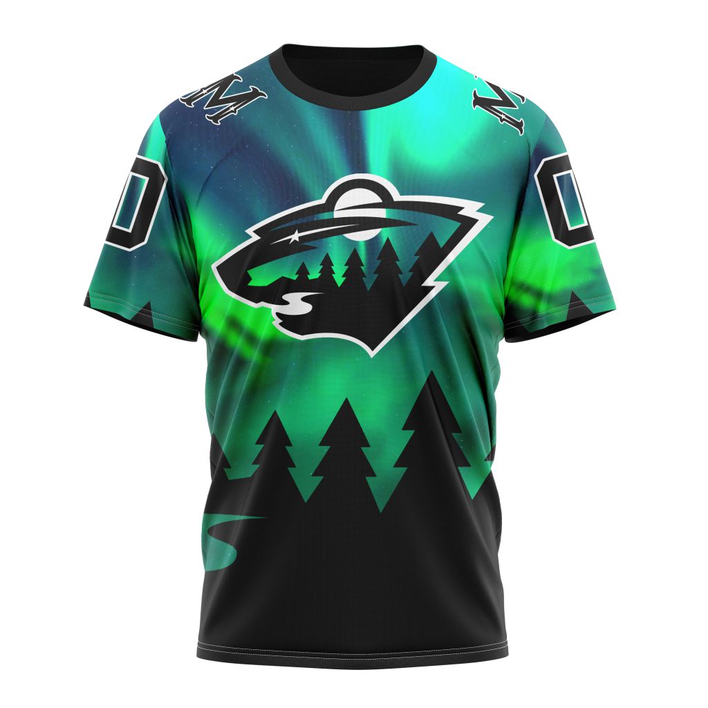 Minnesota Wild Special City Connect Design 02 Personalized Name And Number T-Shirt Oregontrailrvpk Shirt