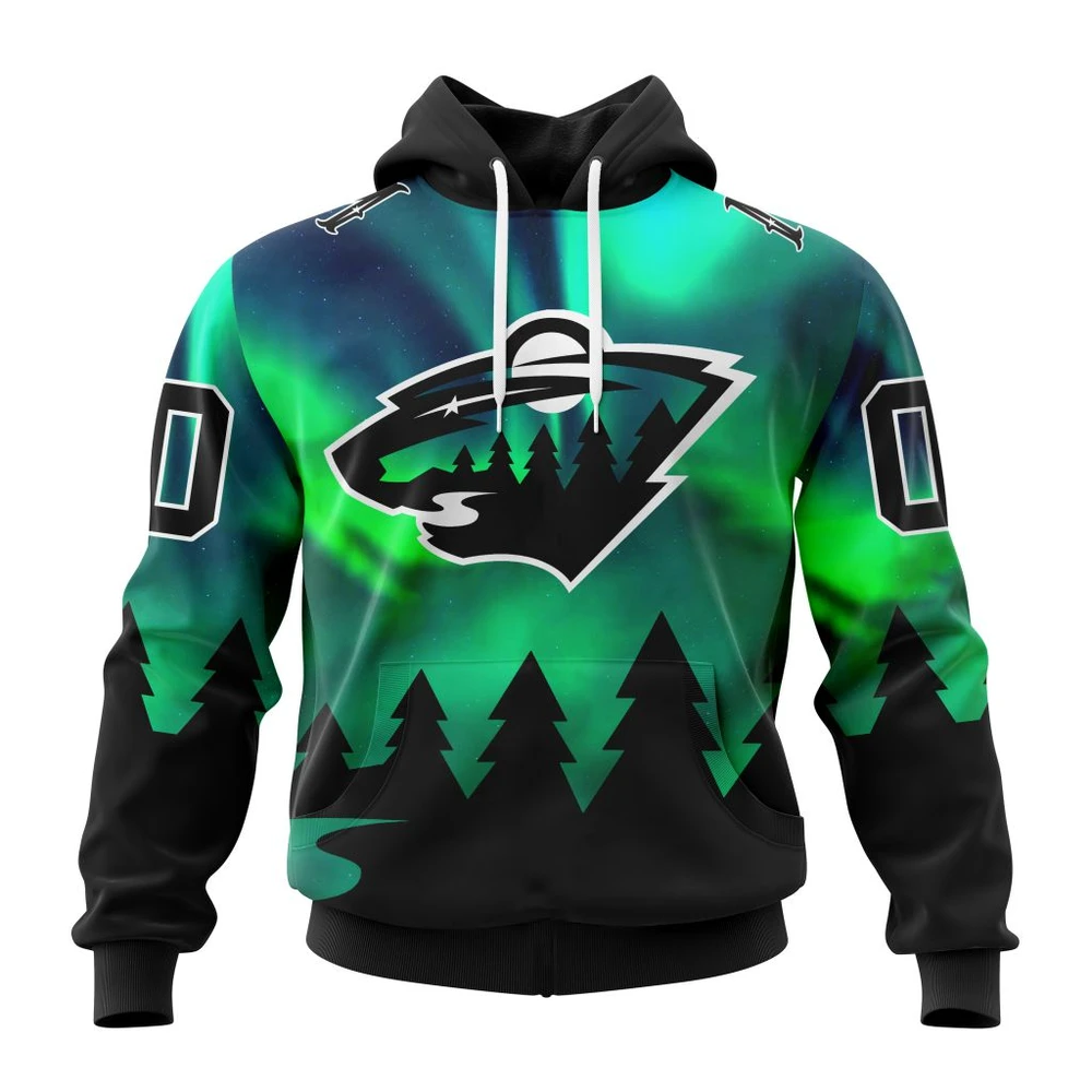 Minnesota Wild Special City Connect Design All Over Print Hoodie Style 93471