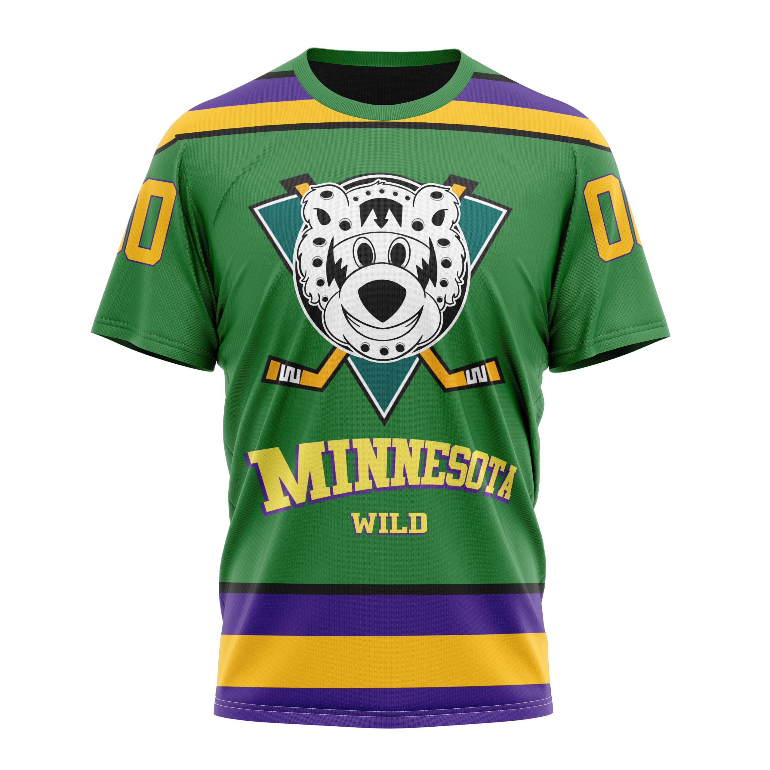 Minnesota Wild Specialized Design X The Mighty Ducks Personalized Name And Number T-Shirt Oregontrailrvpk Shirt