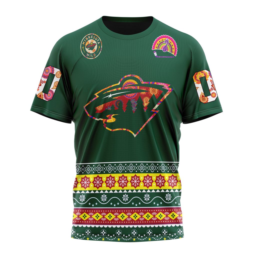 Minnesota Wild Specialized Jersey Hockey For All Diwali Festival Personalized Name And Number T-Shirt Oregontrailrvpk Shirt