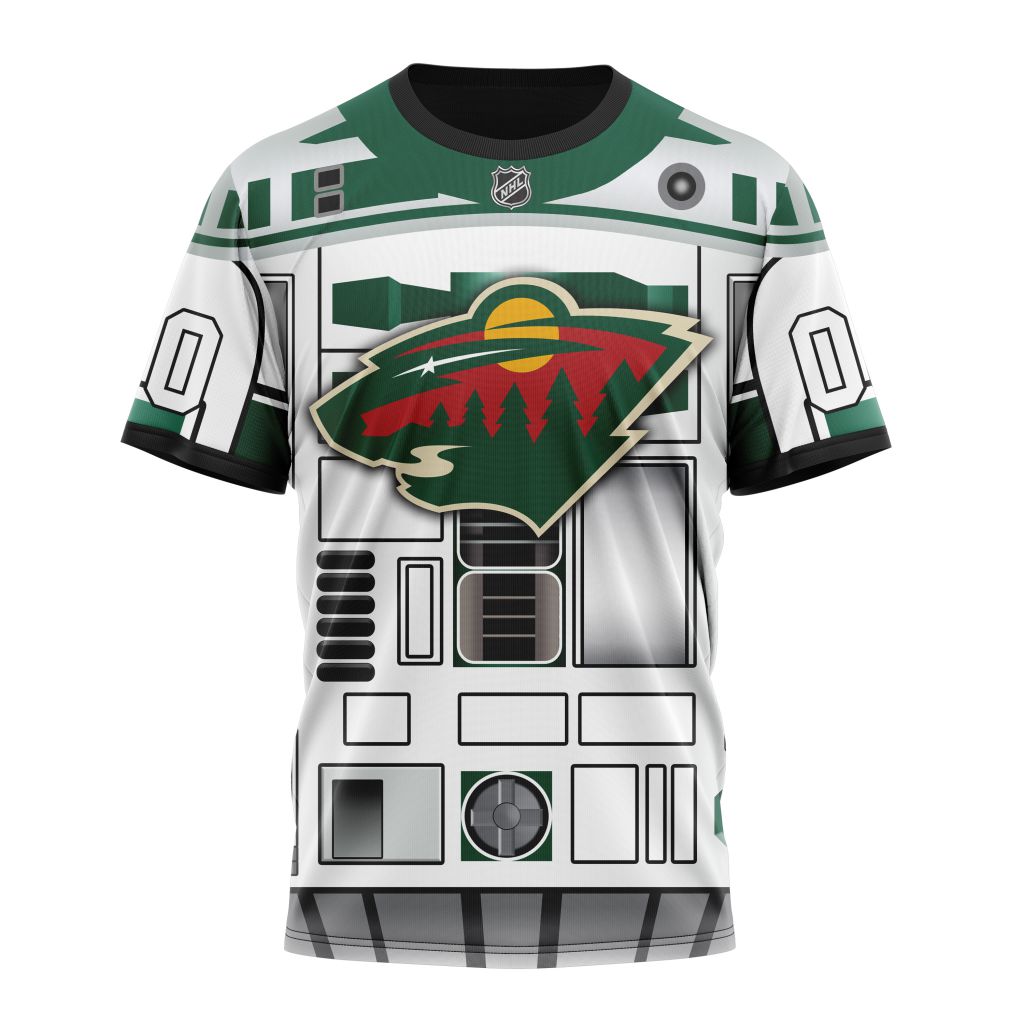 Minnesota Wild Specialized Star Wars May The 4th Be With You Personalized Name And Number T-Shirt Oregontrailrvpk Shirt