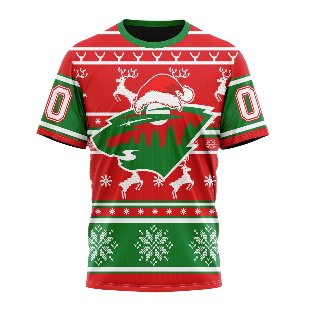 Minnesota Wild Specialized Unisex Christmas Is Coming Personalized Name And Number T-Shirt Oregontrailrvpk Shirt