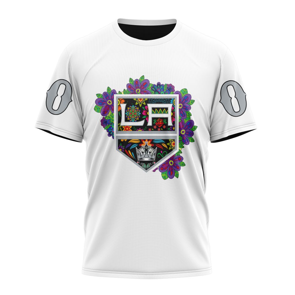 Minnesota Wild Specialized Unisex Kits Dia De Muertos Personalized Name And Number T-Shirt Oregontrailrvpk Shirt