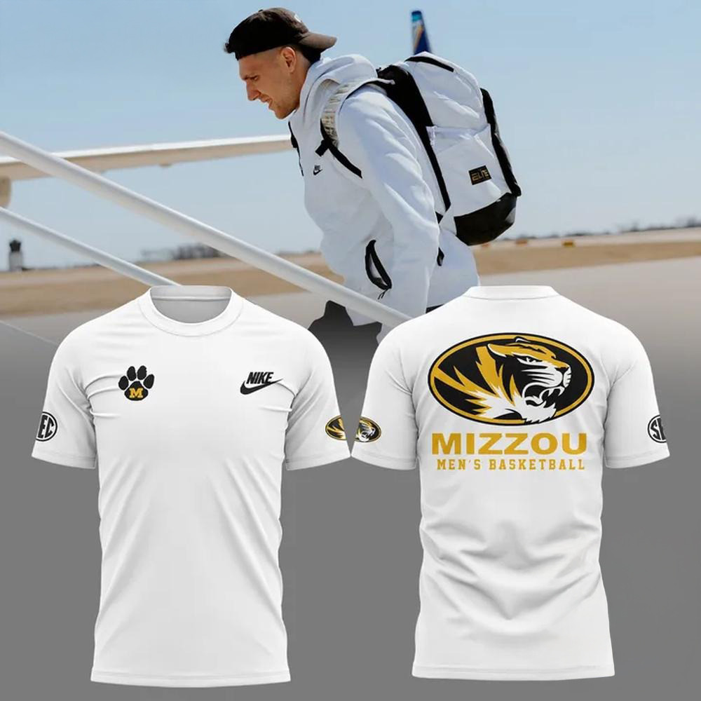 Missouri Tigers Men's Basketball 2025 Special New T-Shirt For Basketball Fan Oregontrailrvpk Shirt