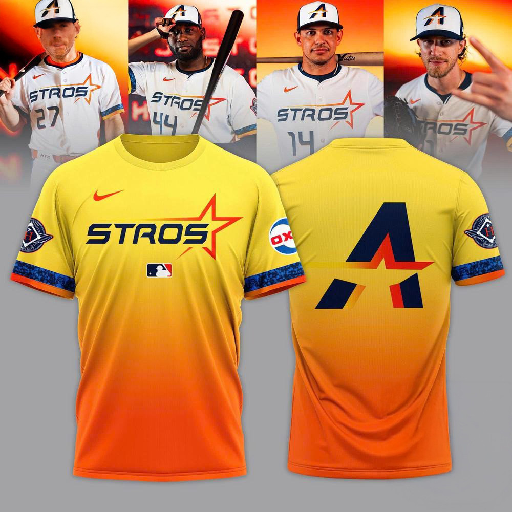 MLB Houston Astros 2025 City Connect The Next Frontier T-Shirt Baseball Lover Gift Ideas Oregontrailrvpk Shirt