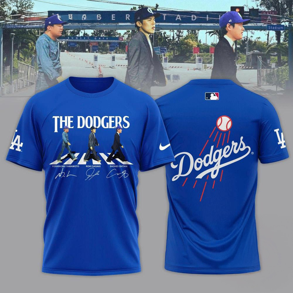 MLB Los Angeles Dodgers THE DODGERS 2025 Baseball Team T-Shirt Oregontrailrvpk Shirt