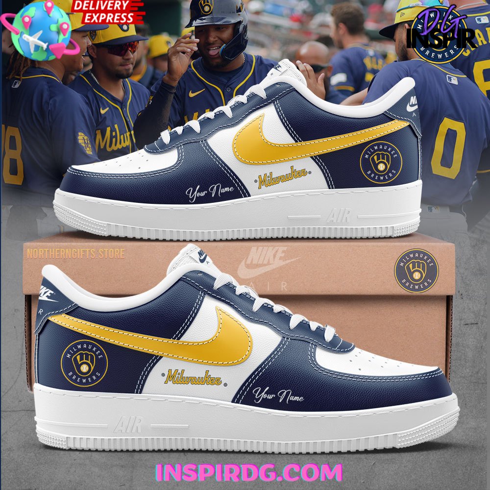 MLB Milwaukee Brewers x Limited Edition Air Force 1