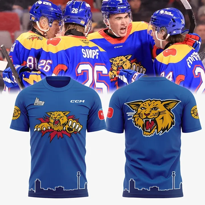 Moncton Wildcats T-Shirt 2025 Unique Gifts For Hockey Lovers Oregontrailrvpk Shirt