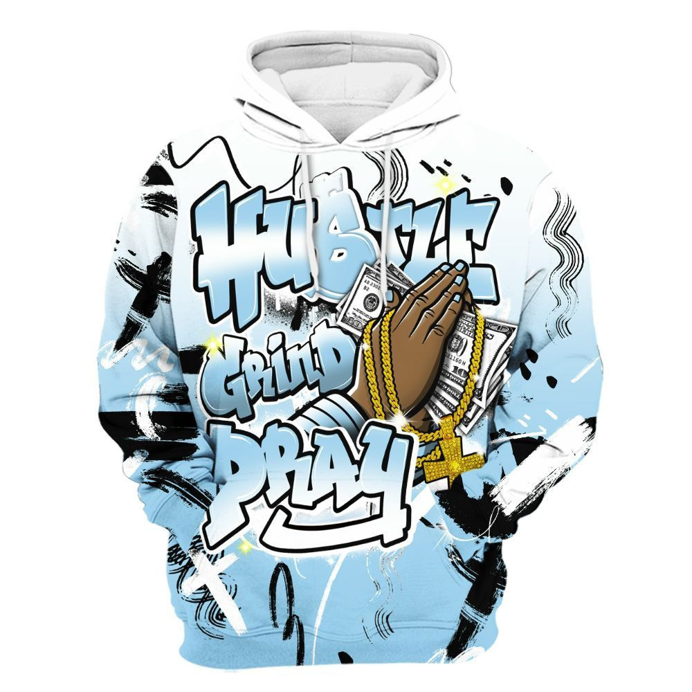 Money Hustle Grind Pray Hoodie Gifts For Dads Who Have Everything