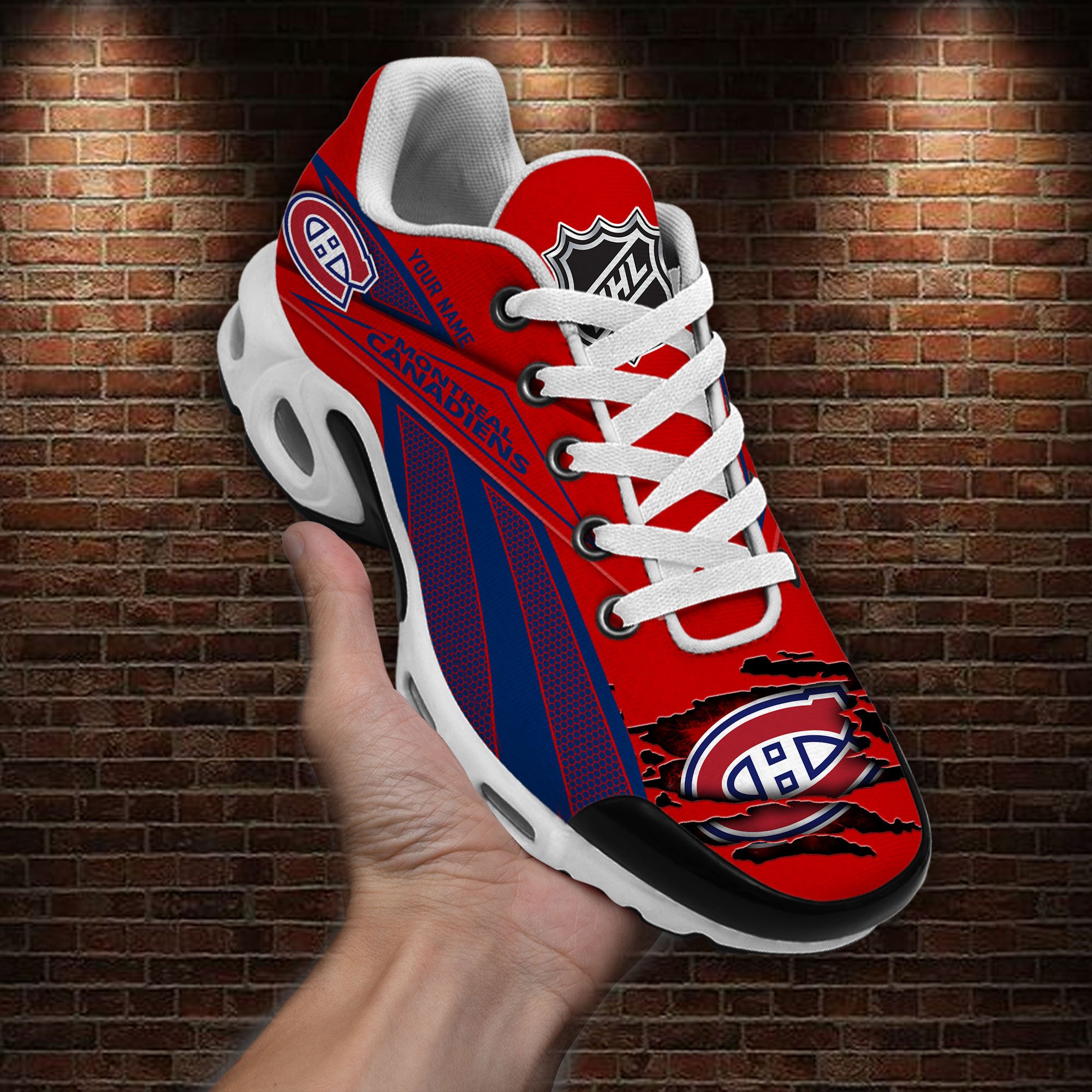 Montreal Canadiens Air Max Plus Shoes Sneakers For Men And Women