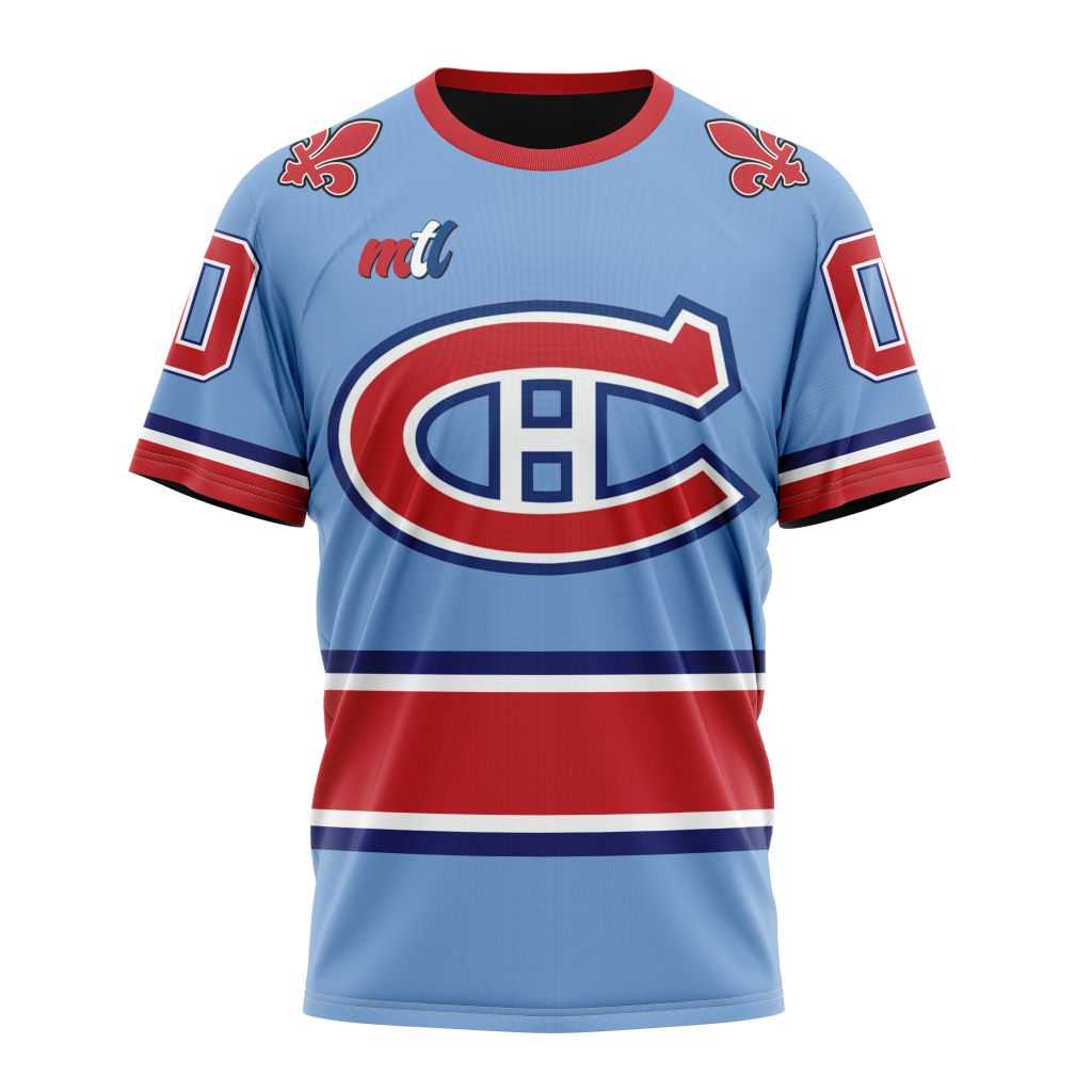 Montreal Canadiens Special City Connect Design 02 Personalized Name And Number T-Shirt Oregontrailrvpk Shirt