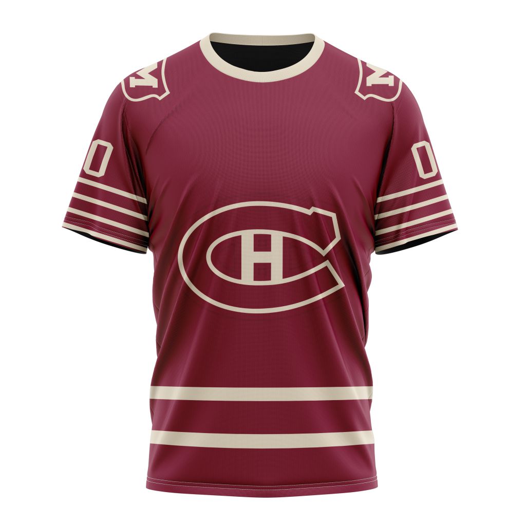 Montreal Canadiens Special Two-tone Design 01 Personalized Name And Number T-Shirt Oregontrailrvpk Shirt