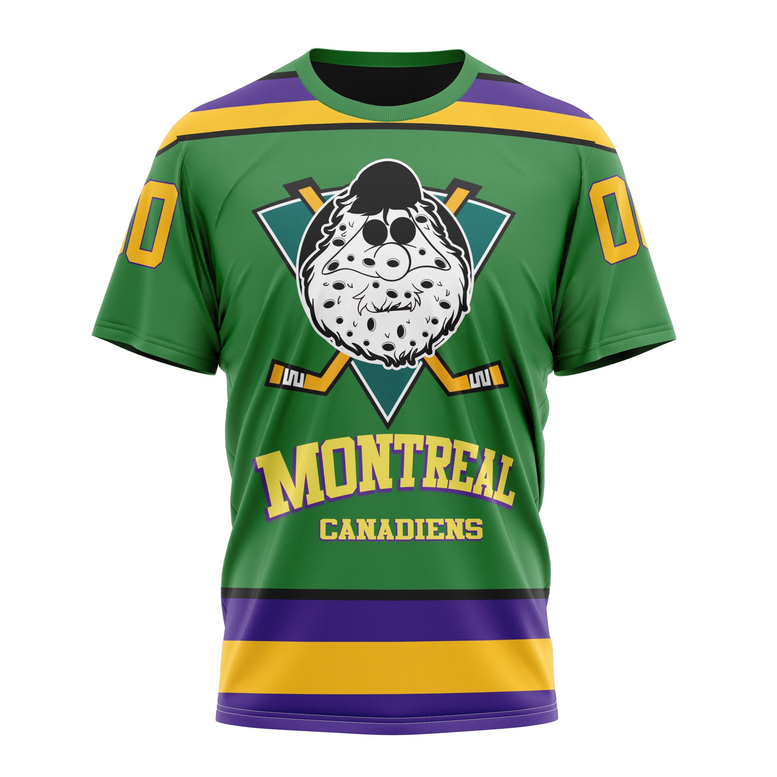 Montreal Canadiens Specialized Design X The Mighty Ducks Personalized Name And Number T-Shirt Oregontrailrvpk Shirt