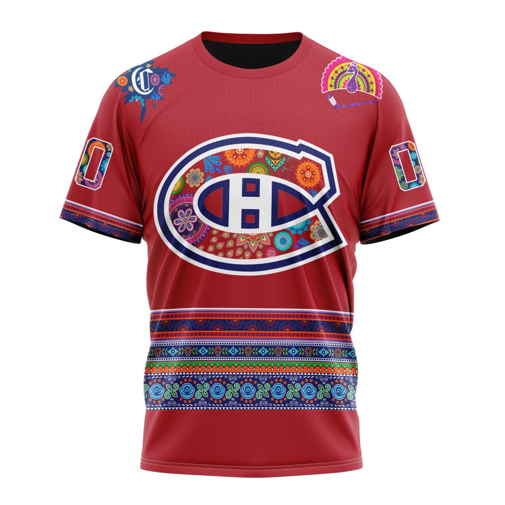 Montreal Canadiens Specialized Jersey Hockey For All Diwali Festival Personalized Name And Number T-Shirt Oregontrailrvpk Shirt