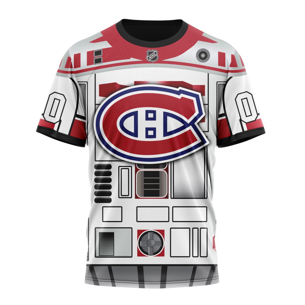 Montreal Canadiens Specialized Star Wars May The 4th Be With You Personalized Name And Number T-Shirt Oregontrailrvpk Shirt