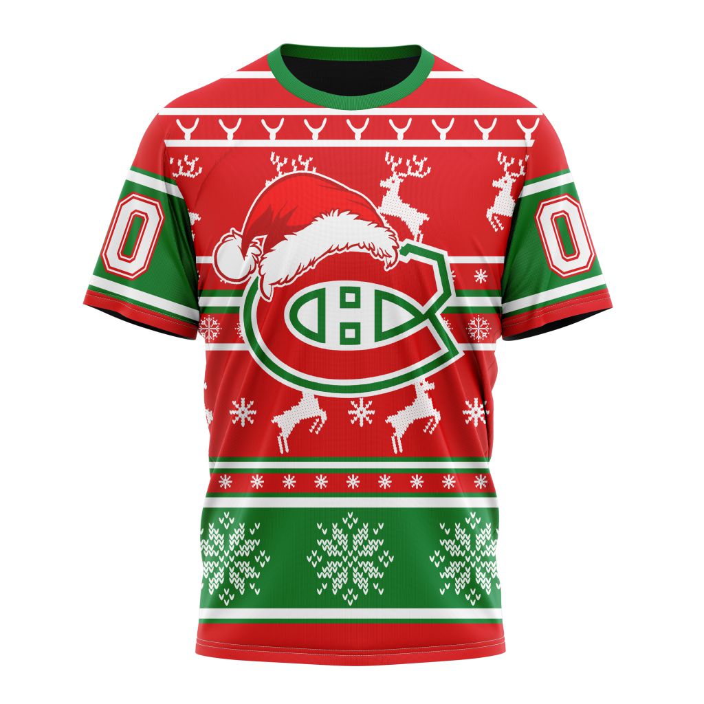 Montreal Canadiens Specialized Unisex Christmas Is Coming Personalized Name And Number T-Shirt Oregontrailrvpk Shirt