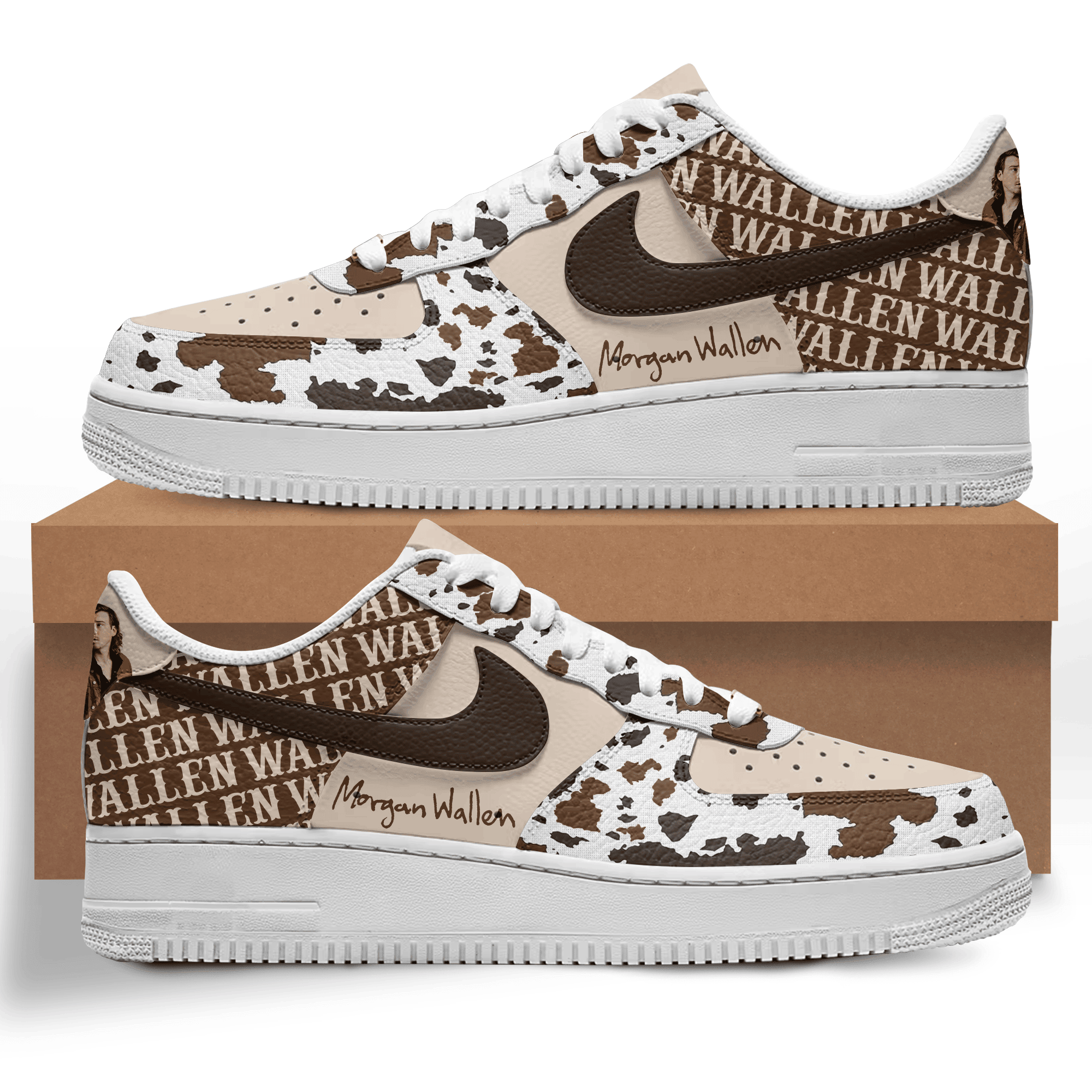 Morgan Wallen Air Low-Top Sneakers Shoes For Men And Women