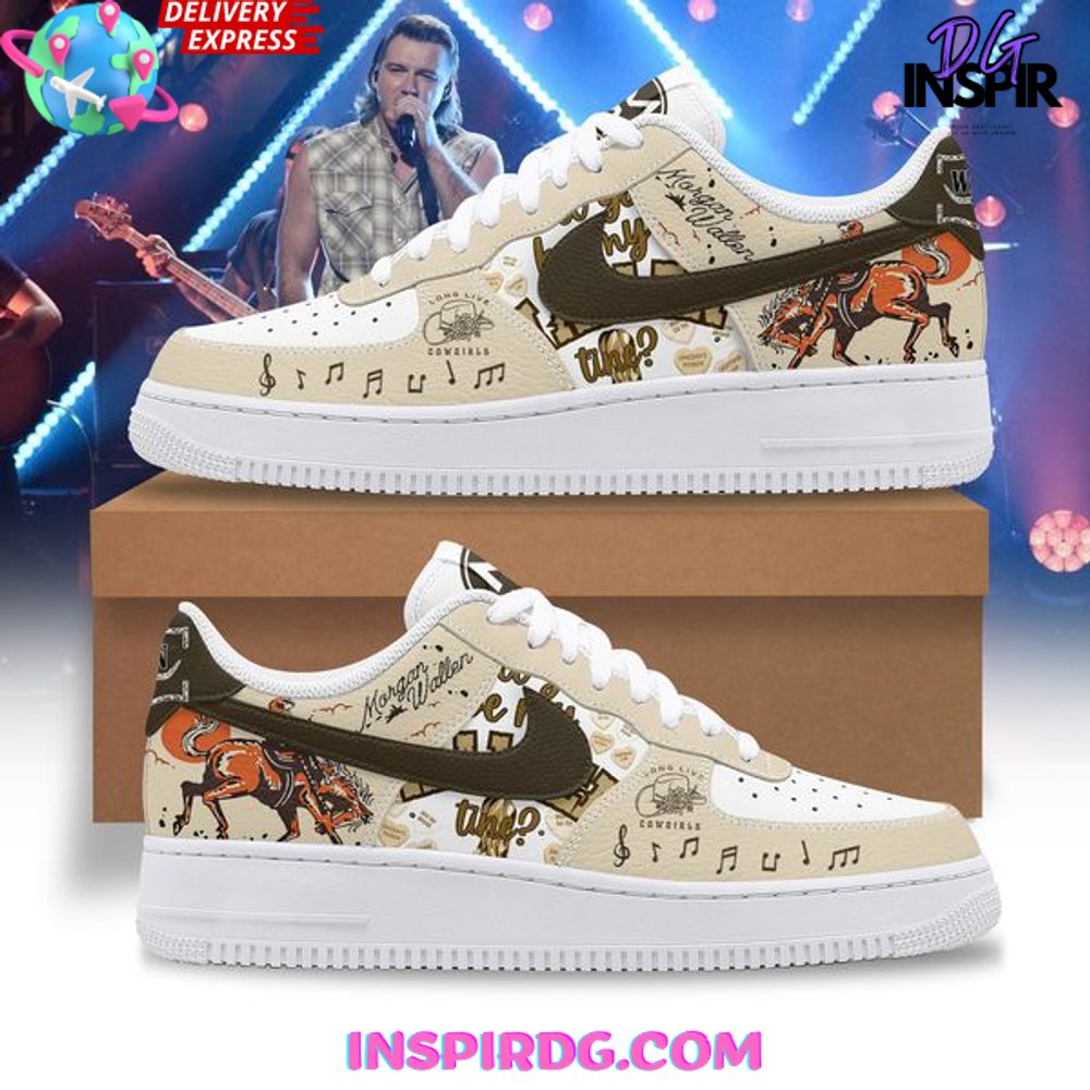 Morgan Wallen One Night At A Time 2024 Tour Air Force 1
