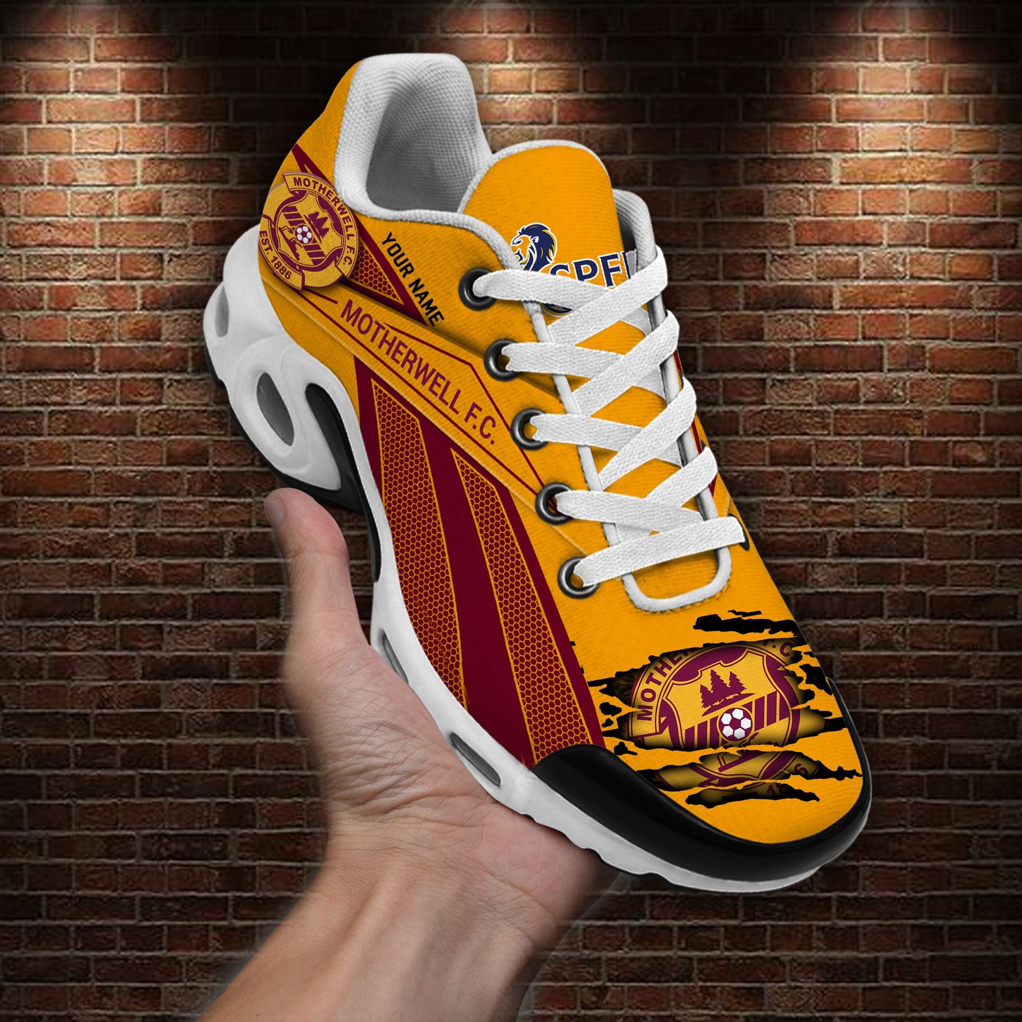 Motherwell F.C. Air Max Plus Shoes Sneakers For Men And Women