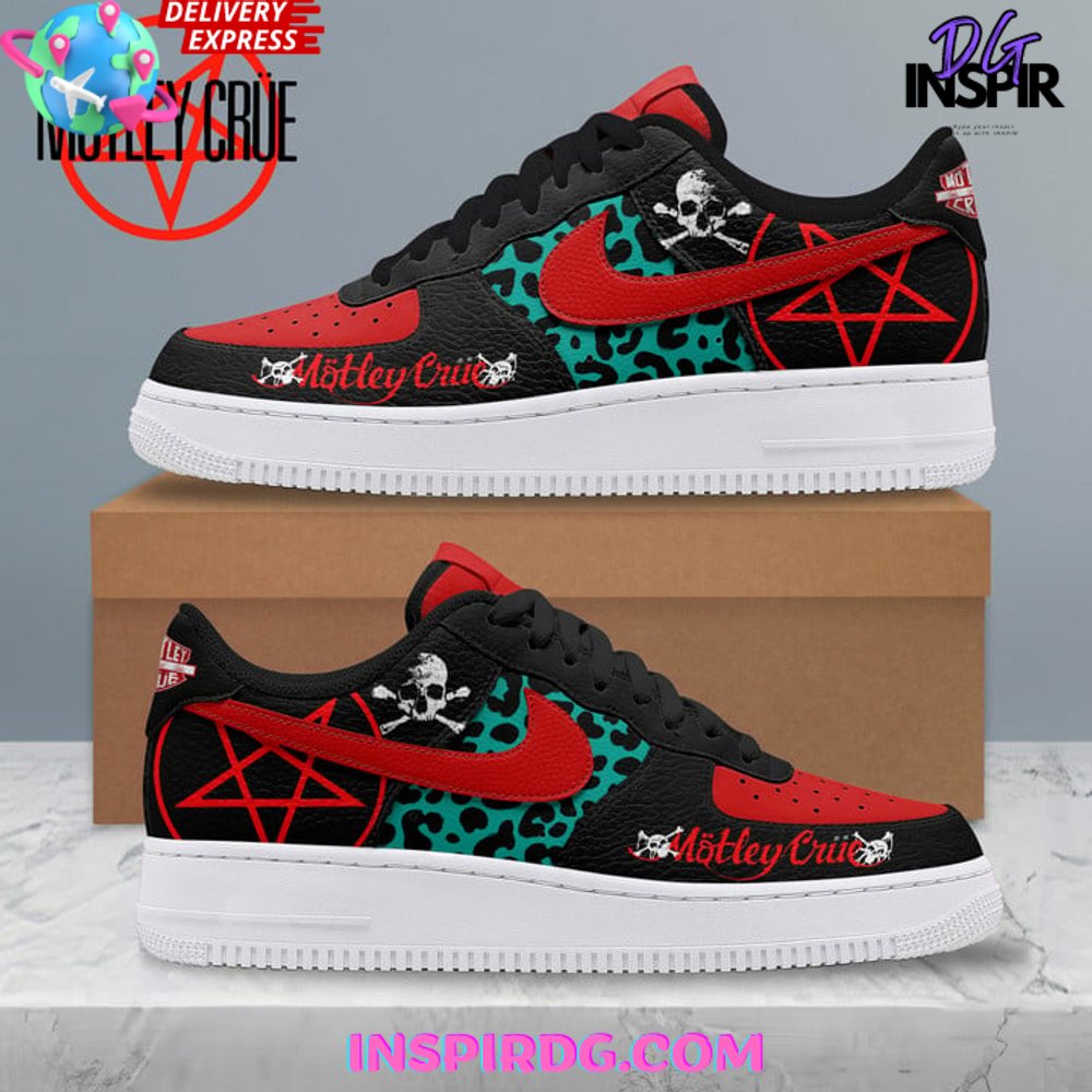 Motley Crue Limited Edition Air Force 1