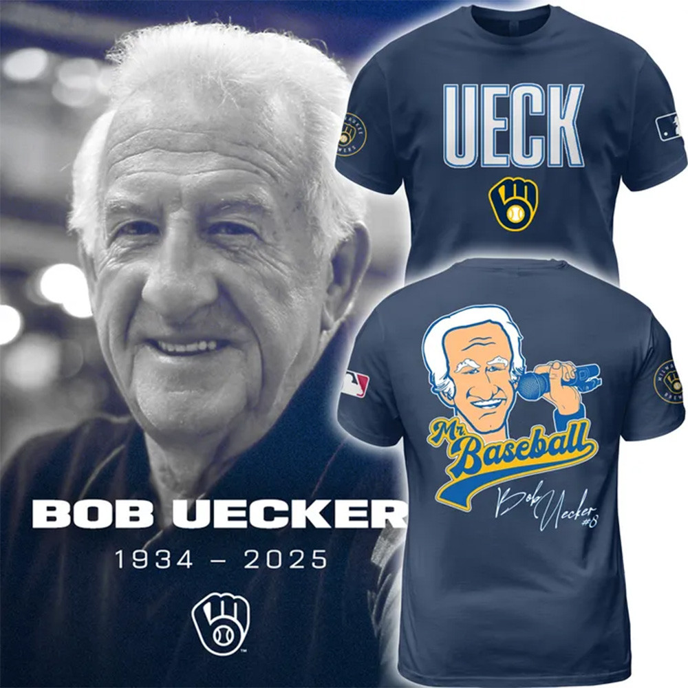 Mr Baseball Bob Uecker Baseball Tribute Milwaukee Brewers Shirt Cool Gifts For Hockey Fans Oregontrailrvpk Shirt