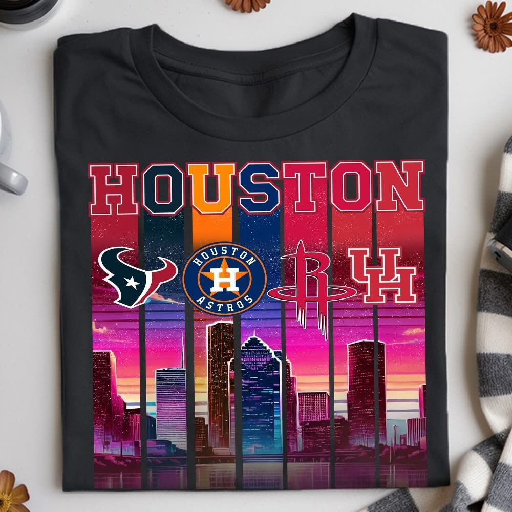 My City My Team Houston City Sports Team T-Shirt For Houston Sports Fans Oregontrailrvpk Shirt